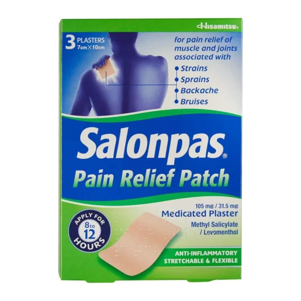 Pain Relief Patches - Salonpas 3 pack